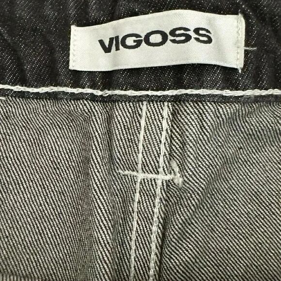 Vigoss Carpenter Black Solid Color Loop on Side Cotton Premium Quality High Rise - Picture 3 of 11